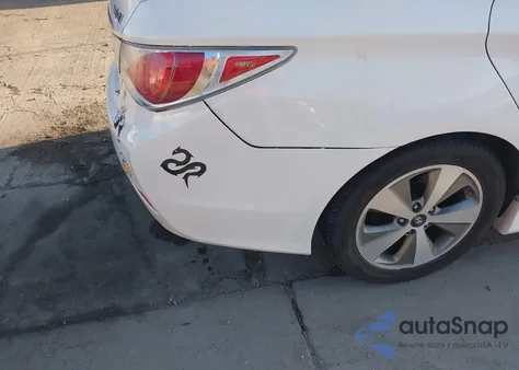 2012 Hyundai Sonata Hybrid z USA, uszkodzony, nr VIN KMHEC4A42CA059776